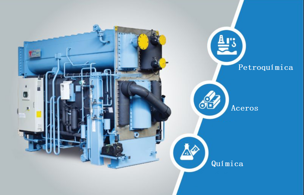 Enfriadora para variedad de industrias.
